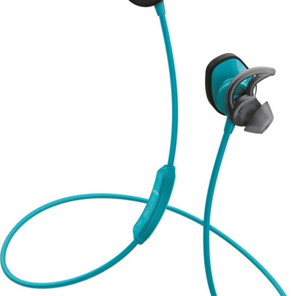 Bose Soundsport Wireless Headphones Aqua - Picture 2 of 7